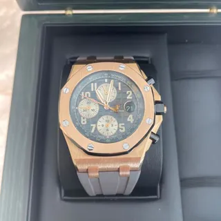 Audemars Piguet Royal Oak Offshore 26470OR.OO.A125CR.01 42mm Rose gold Gray