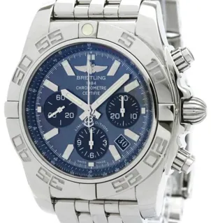 Breitling Chronomat AB0111 44mm Stainless steel Blue