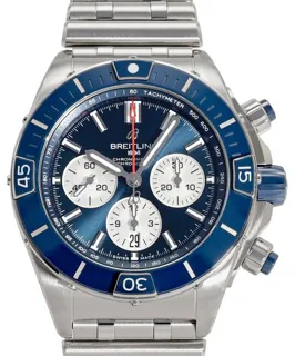 Breitling Chronomat AB0136161C1A1 44mm Stainless steel Blue