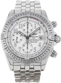 Breitling Chronomat Evolution A13356 Stainless steel White