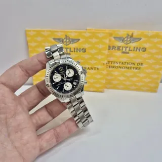 Breitling Colt A53350 38mm Stainless steel Black