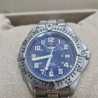 Breitling Colt A57035 38mm Stainless steel Blue