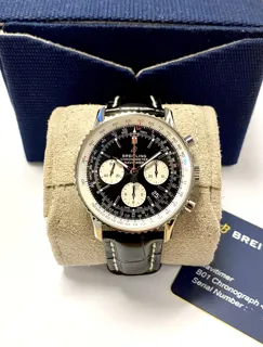 Breitling Navitimer B01 Chronograph AB0121 43mm Stainless steel Black