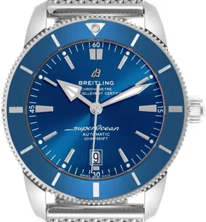 Breitling superoc AB2020 46mm Stainless steel Blue