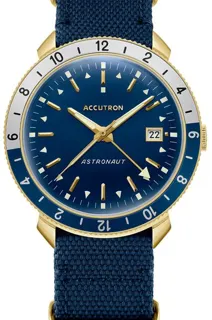 Bulova Accutron 27B202 41mm Stainless steel Blue