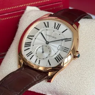 Cartier Drive de Cartier 3651 40mm Rose gold Silver