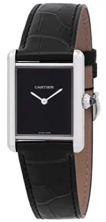 Cartier Tank Must WSTA0072 Stainless steel Black