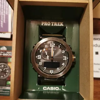 Casio Pro Trek PRW-6600YB-3ER 52mm Stainless steel Gray