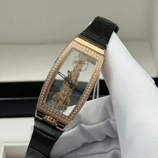 Corum Miss Golden Bridge B113/00824-113 43mm Rose gold Skeletonized