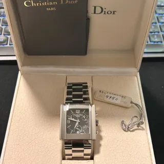 Dior D81-101 33mm Stainless steel Black