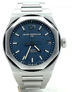 Girard-Perregaux Laureato 81010-11-431-11A Stainless steel Blue