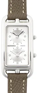 Hermès Cape Cod CC3-210 23mm Stainless steel Silver