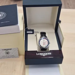 Longines Heritage L4.754.4.72.4 41mm Stainless steel Silver