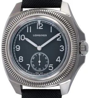 Longines Pilot Majetek L2.838.1.53.2 43mm Titanium Black