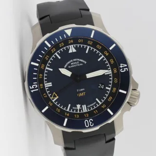 Mühle Glashütte Seebataillon GMT M1-28-62-KB 45mm Titanium Blue