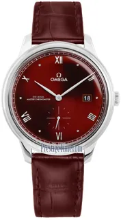 Omega De Ville Prestige 434.13.41.20.11.001 Stainless steel Red