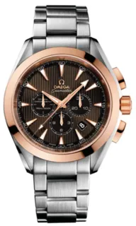 Omega Aqua Terra 231.20.44.50.06.002 Stainless steel and Red gold Gray