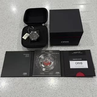 Oris Aquis Titan 0174376647253-0742634TEB 46mm Titanium Gray