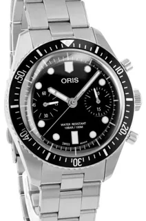 Oris Divers 01 771 7791 4054-07 8 20 18 40mm Stainless steel Black