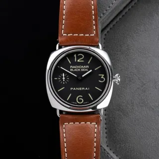 Panerai Radiomir Black Seal PAM 00183 44mm Stainless steel Black