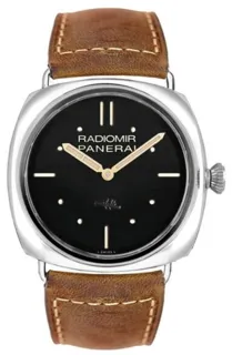 Panerai Radiomir PAM 00425 47mm Stainless steel S.S 316L Polish Black