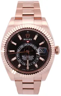 Rolex Sky-Dweller 326935 42mm Rose gold Gray