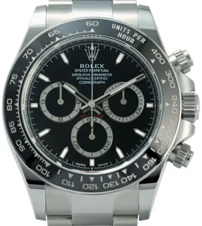 Rolex Cosmograph Daytona 126500LN 40mm Stainless steel Black