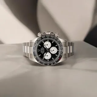 Rolex Cosmograph Daytona 126529LN-0001 White gold and Stainless steel Black