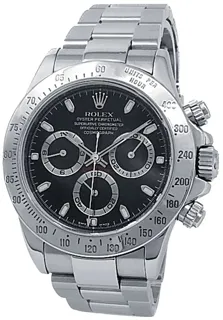 Rolex Daytona 116520-0015 40mm Stainless steel Black