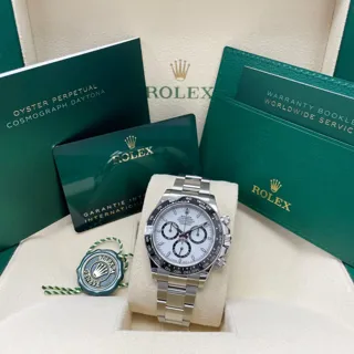 Rolex Daytona 126500LN-0001 40mm Stainless steel White