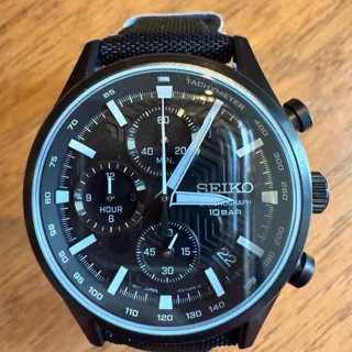 Seiko Chronograph SSB421P1 ( ) 39mm Stainless steel Black