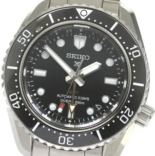 Seiko Prospex SBEJ011/6R54-00D0 42mm Stainless steel Black