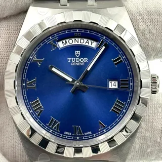 Tudor Royal Date M28600-0005 41mm Stainless steel Blue