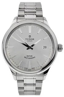 Tudor Style 12500 38mm Stainless steel Silver