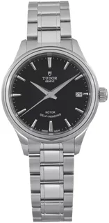 Tudor Style M12300-0002 Stainless steel Black