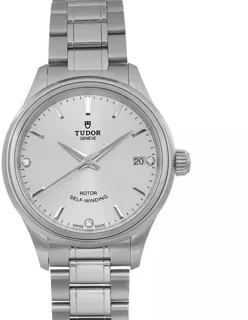 Tudor Style M12300-0003 34mm Stainless steel Silver