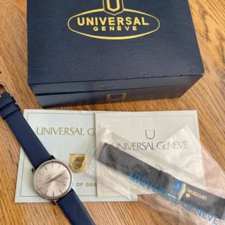 Universal Genève Polerouter 235102-2 34mm Stainless steel Silver