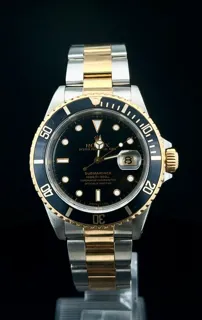 Rolex Submariner Date 16613 40mm Stainless steel Black