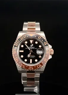 Rolex GMT-Master II 126711CHNR 40mm Stainless steel and gold Black