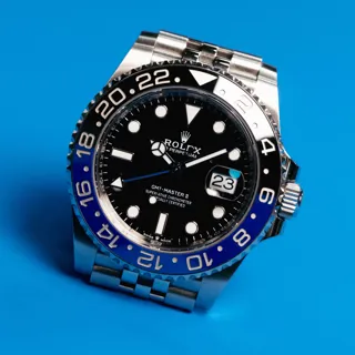 Rolex GMT-Master II 126710BLNR-0002 40mm Stainless steel Black