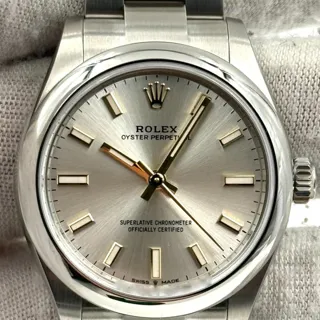 Rolex Oyster Perpetual 277200-0001 31mm Stainless steel Silver