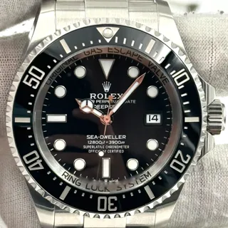 Rolex Sea-Dweller Deepsea 136660-0004 44mm Titanium and Stainless steel Black