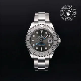 Rolex Yacht-Master 268622-0002 Platinum and Stainless steel Gray