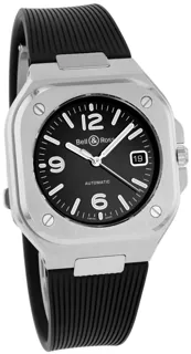 Bell & Ross BR 05 BLACK STEEL BR05A-BL-ST/SRB Stainless steel Black