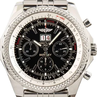 Breitling Bentley A44362 48mm Stainless steel Black