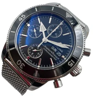 Breitling superoc A13313 44mm Stainless steel Blue