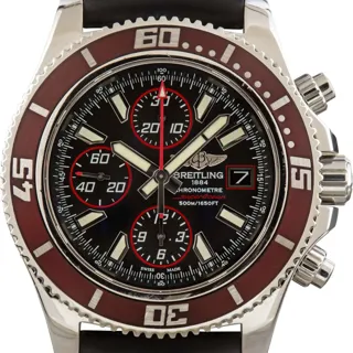 Breitling superoc A13341X9/BA81 44mm Stainless steel Black