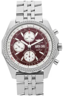 Breitling Bentley A1336212K506 45mm Stainless steel Red