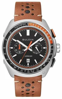 Bulova Crystal 98B427 42mm Stainless steel Black