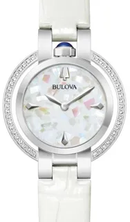 Bulova Diamond 96R254 30mm Stainless steel Silver